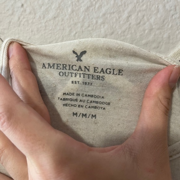 Ivory American Eagle Shirt - Picture 2 of 4
